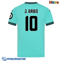 Fotballdrakt Herre Wolves Jhon Arias #10 Bortedrakt 2025-26 Kortermet